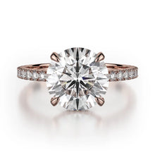 MICHAEL M Engagement Rings 18K Rose Gold Crown R742-3 R742-3RG