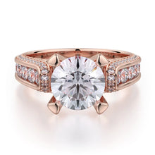 MICHAEL M Engagement Rings 18K Rose Gold Stella R399-2 R399-2RG