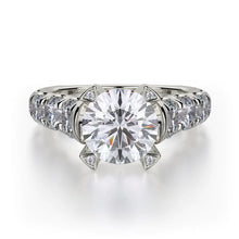 MICHAEL M Engagement Rings 18K White Gold Stella R732-2 R732-WG