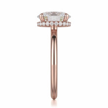 MICHAEL M Engagement Rings CROWN R750-3 Oval-Cut Diamond Solitaire