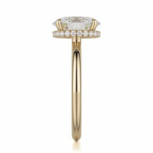 MICHAEL M Engagement Rings CROWN R750-3 Oval-Cut Diamond Solitaire