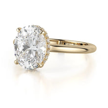 MICHAEL M Engagement Rings CROWN R750-3 Oval-Cut Diamond Solitaire
