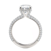 MICHAEL M Engagement Rings Crown R812PV-3 Oval