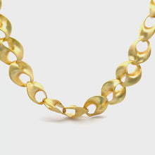 Elegant Gold Vermeil Link Necklace