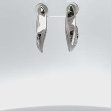 Elegant Silver Hoop Earrings