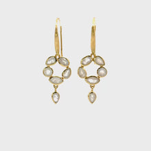 Elegant Gold Vermeil and Pearl Earrings