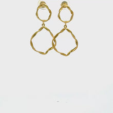 Elegant Gold Vermeil Earrings